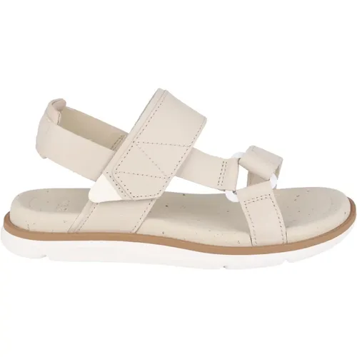 Beiger Slingback-Wandersandalen , Damen, Größe: 37 EU - Teva - Modalova