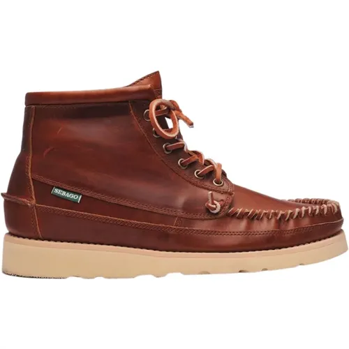 Seneca Leather Derbies , male, Sizes: 7 1/2 UK, 9 1/2 UK, 7 UK, 9 UK, 8 1/2 UK, 10 UK, 6 UK, 6 1/2 UK, 8 UK - Sebago - Modalova