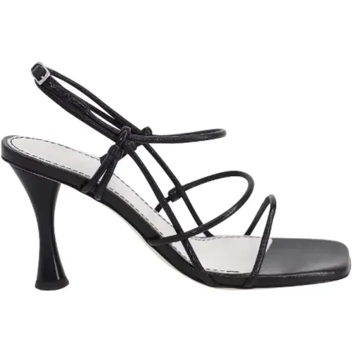 Pre-owned Leather sandals , female, Sizes: 4 1/2 UK - Proenza Schouler Pre-owned - Modalova