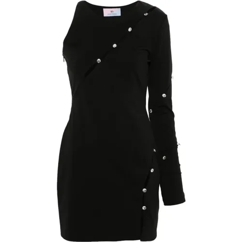 Schwarze Kleider mit 926 Löchern , Damen, Größe: S - Chiara Ferragni Collection - Modalova