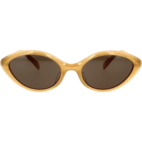 Schicke und lässige Cat-Eye Sonnenbrille , Damen, Größe: 57 MM - Celine - Modalova