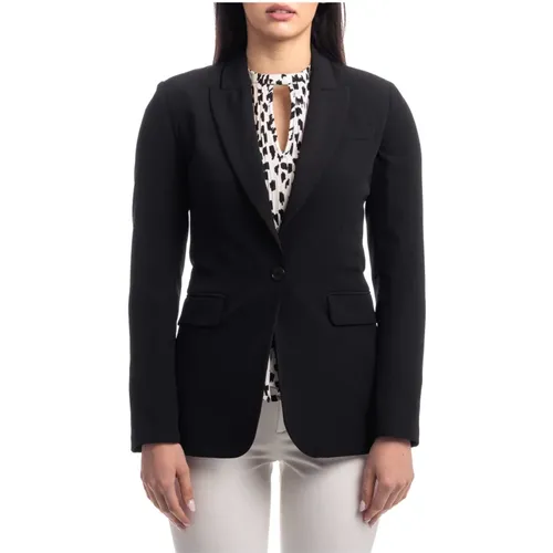 Luxuriöse Lange Jacke , Damen, Größe: XL - Liu Jo - Modalova