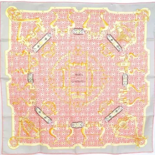 Pre-owned Silk scarves , female, Sizes: ONE SIZE - Hermès Vintage - Modalova