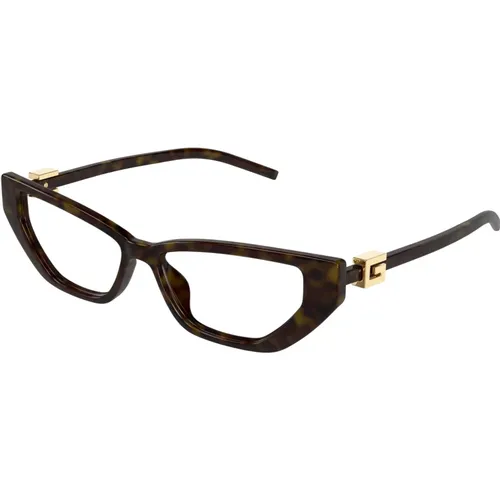 Modische Brille in Schwarz , Damen, Größe: 53 MM - Gucci - Modalova