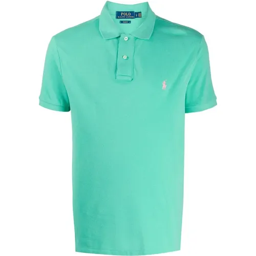 Stylish Mint Polo Shirt , male, Sizes: L - Ralph Lauren - Modalova