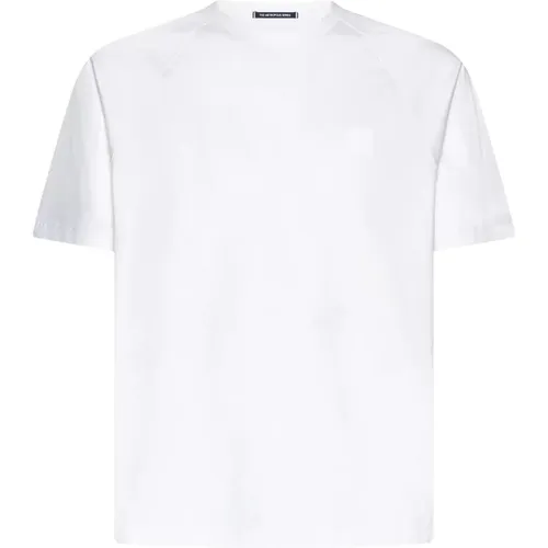 Metropolis Logo Print Crew Neck T-shirt , male, Sizes: XL, L, S, M, 2XL - C.P. Company - Modalova