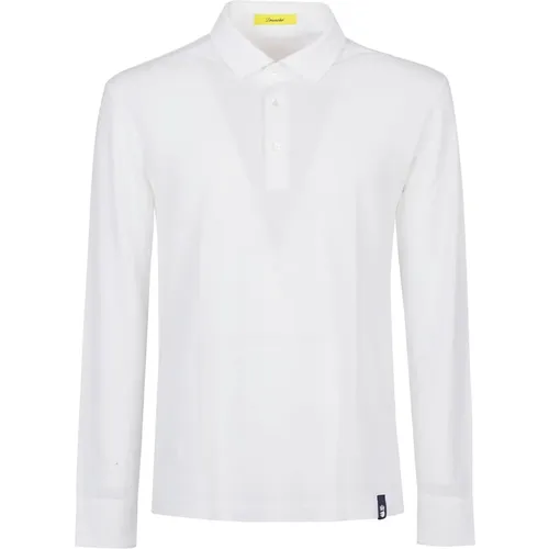 Oxford Long Sleeve Polo Shirt , male, Sizes: M, L, S, XL - Drumohr - Modalova