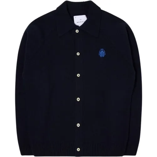 Mars Polo Cardigan , Herren, Größe: M - Edwin - Modalova