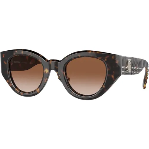 Klassische britische Sonnenbrille , Damen, Größe: 47 MM - Burberry - Modalova