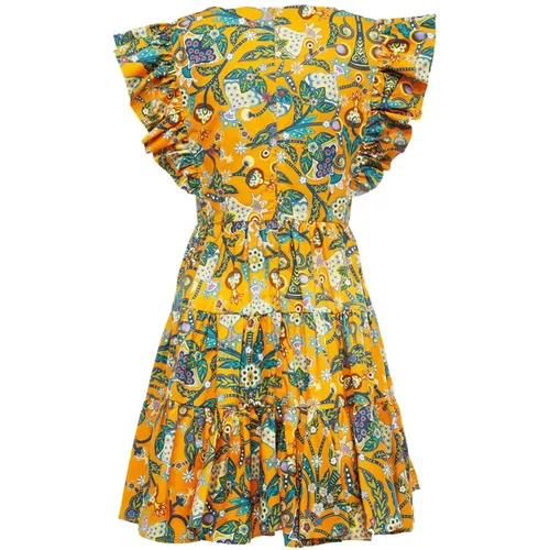 Honeybun Kleid,Honeybun -Kleid,Honeybun Gestuftes Minikleid - La DoubleJ - Modalova