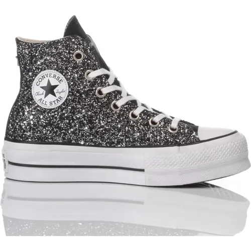 Handgefertigte Schwarze Sneakers für Frauen , Damen, Größe: 42 EU - Converse - Modalova