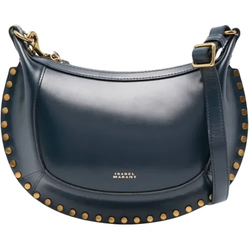 Studded Moon Bag Faded Night - Isabel marant - Modalova