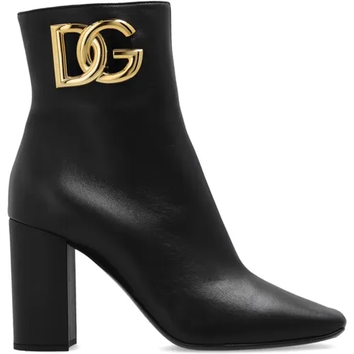 Stiefel mit Absatz , Damen, Größe: 36 EU - Dolce & Gabbana - Modalova