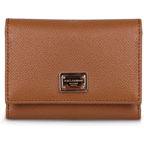 Dauphine wallet , female, Sizes: ONE SIZE - Dolce & Gabbana - Modalova