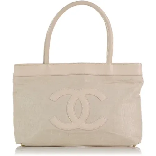 Pre-owned Canvas chanel-bags , female, Sizes: ONE SIZE - Chanel Vintage - Modalova