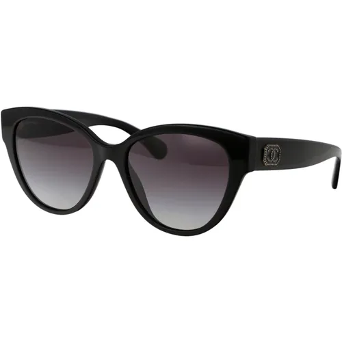 Stylische Sonnenbrille mit Modell 0Ch5477 , Damen, Größe: 56 MM - Chanel - Modalova