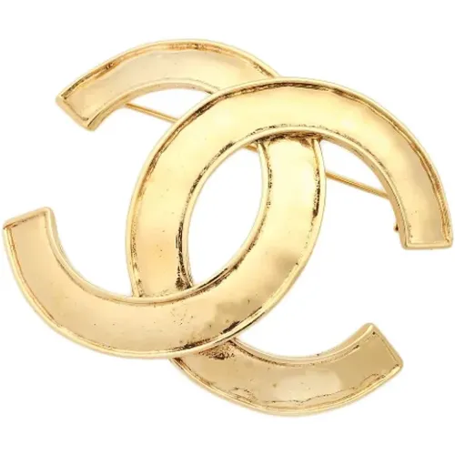 Pre-owned Metal brooches , female, Sizes: ONE SIZE - Chanel Vintage - Modalova