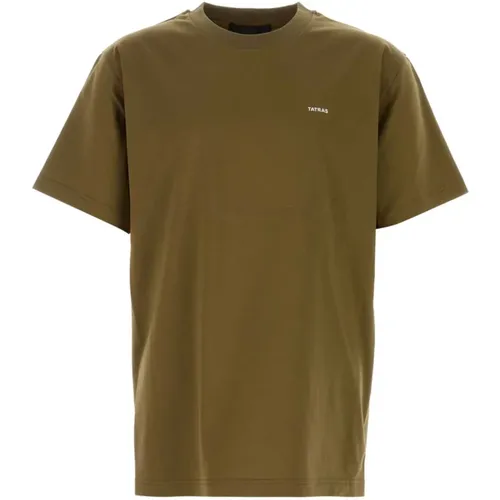 Stylisches Army Baumwoll T-Shirt , Herren, Größe: M - Tatras - Modalova