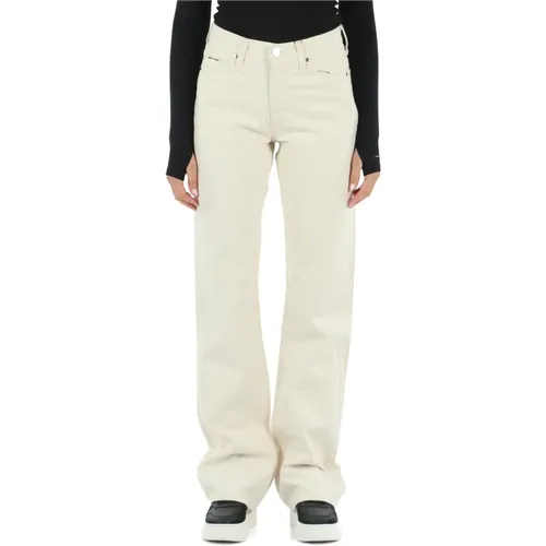 Trousers , female, Sizes: W26, W27, W28, W29 - Calvin Klein - Modalova