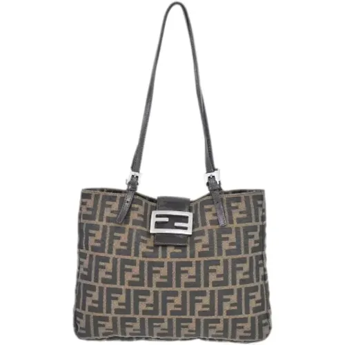 Pre-owned Canvas fendi-bags , female, Sizes: ONE SIZE - Fendi Vintage - Modalova