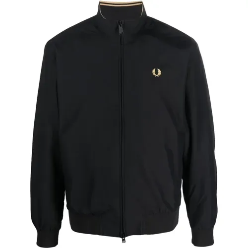 Nylonjacke mit Reißverschluss - Fred Perry - Modalova