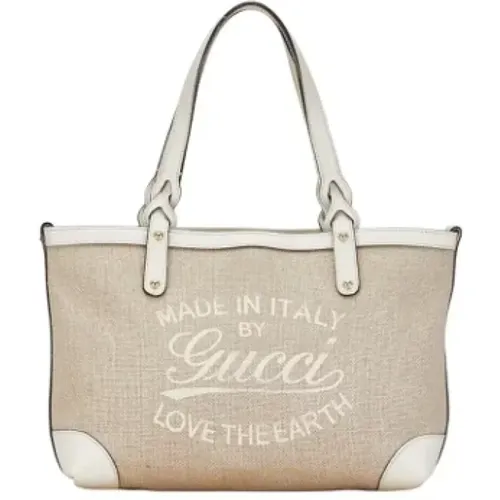 Pre-owned Canvas gucci-bags , female, Sizes: ONE SIZE - Gucci Vintage - Modalova