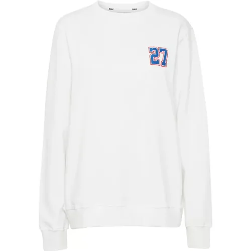 Luxuriöser Bestickter Sweatshirt , Damen, Größe: XL - Ball - Modalova