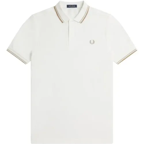 Polo mit Kontraststreifen , Herren, Größe: 2XL - Fred Perry - Modalova