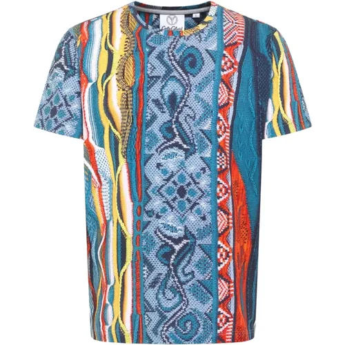 Strickprint T-Shirt Dini,Strickprint T-Shirt - carlo colucci - Modalova