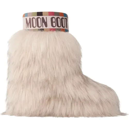 Yeti Faux Fur Mid Stiefel , Damen, Größe: 36 EU - moon boot - Modalova