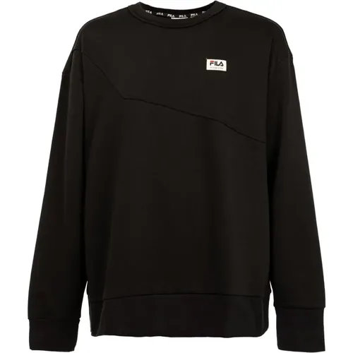 Herren Sweatshirt Moonless Night/Schwarz , Herren, Größe: XL - Fila - Modalova