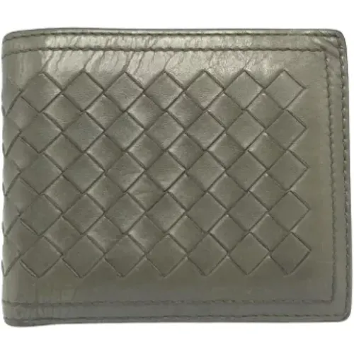 Pre-owned Leather wallets , female, Sizes: ONE SIZE - Bottega Veneta Vintage - Modalova