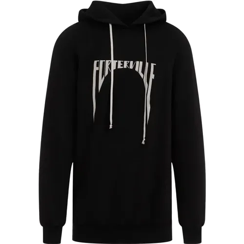 Pearl Hoodie , male, Sizes: L - Rick Owens - Modalova