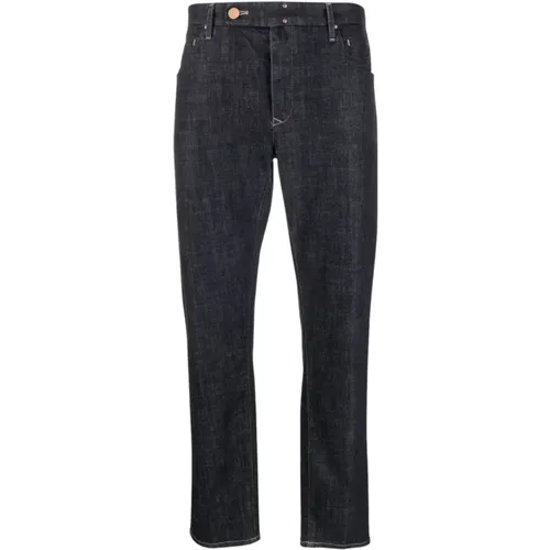 Pantalone Special Denim STR Wash 1 , male, Sizes: W30, W35, W33 - Incotex - Modalova
