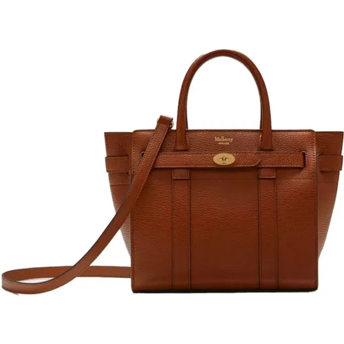 Daisy Oak Tote Bag , female, Sizes: ONE SIZE - Mulberry - Modalova