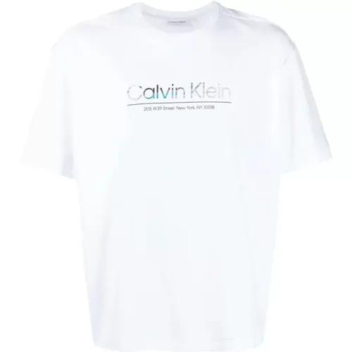 Short Sleeve T-Shirt , male, Sizes: 2XL - Calvin Klein - Modalova