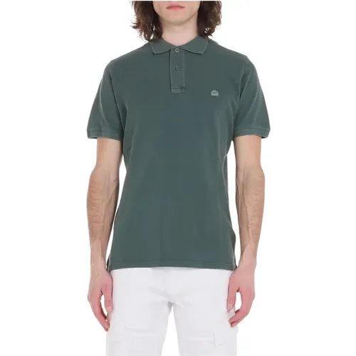 Polo slavata con logo , male, Sizes: 3XL - Sundek - Modalova