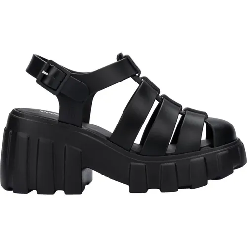 Strap Platform Sandals with Buckle Closure , female, Sizes: 8 UK, 5 UK, 7 UK, 6 UK, 2 UK, 4 UK - Melissa - Modalova