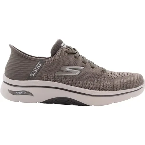 Casual Style Sneakers for Men , male, Sizes: 12 UK, 11 UK, 9 UK, 8 UK, 10 UK, 6 UK - Skechers - Modalova