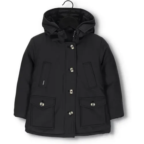 Mädchen Parka Jacke in Schwarz - Airforce - Modalova