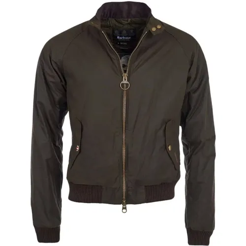 Steve McQueen Bomberjacke , Herren, Größe: M - Barbour - Modalova