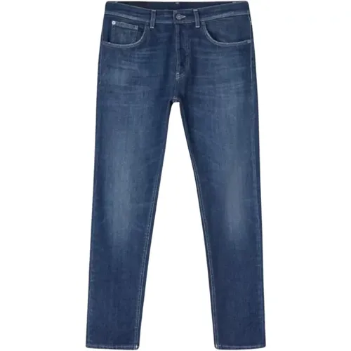Stylish Denim Jeans , male, Sizes: W32 - Dondup - Modalova