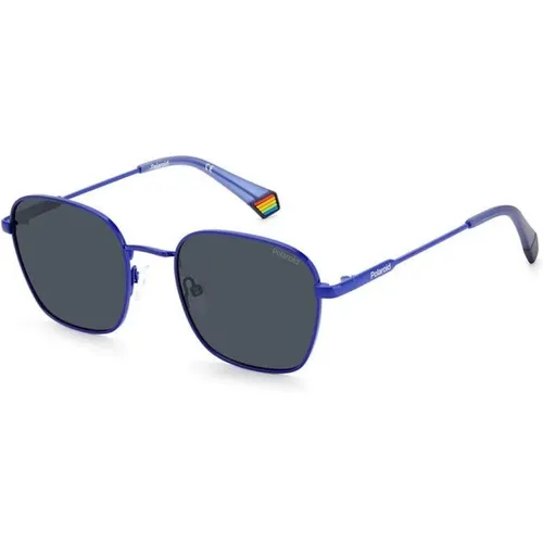 Stilvolle Herrensonnenbrille Upgrade,Schwarz/Graue Sonnenbrille PLD 6170/S - Polaroid - Modalova