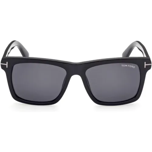 Rectangular Sunglasses Ft0906 N 01A 56 , male, Sizes: 56 MM - Tom Ford - Modalova