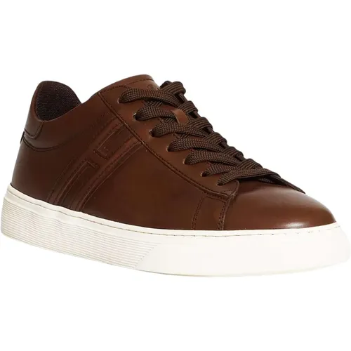 Leder Sneakers - Größe 39 , Herren, Größe: 40 1/2 EU - Hogan - Modalova