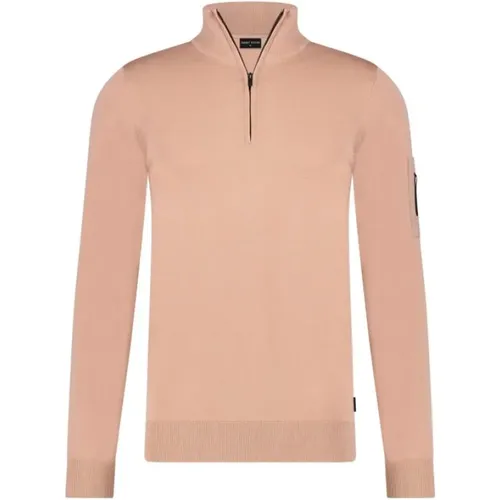 Powder Halfzip Sweater , Herren, Größe: L - SAINT STEVE - Modalova