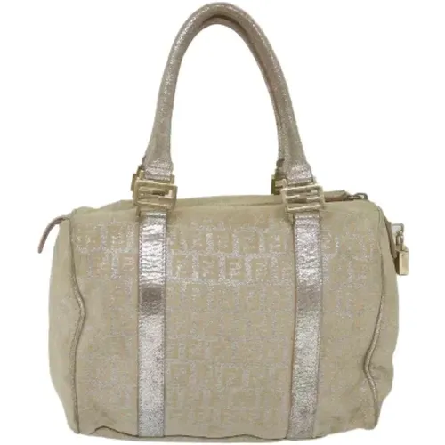 Pre-owned Canvas handbags , female, Sizes: ONE SIZE - Fendi Vintage - Modalova