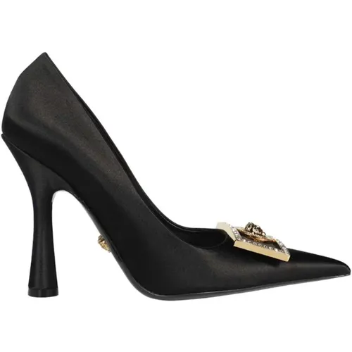 Spitze Lederpumps Versace - Versace - Modalova