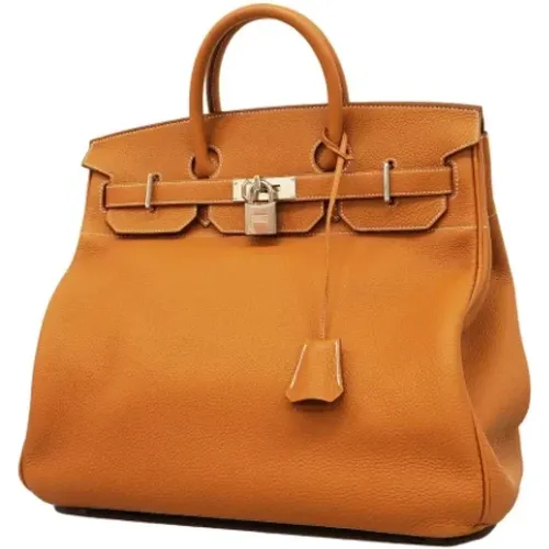 Pre-owned Leather handbags , female, Sizes: ONE SIZE - Hermès Vintage - Modalova