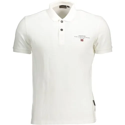 Elegant Embroidered Polo Shirt , male, Sizes: 2XL, S, XL, M, L - Napapijri - Modalova